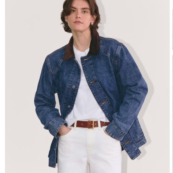 Everlane The Unisex Denim Ranch Jacket New With Tags XL - Picture 1 of 2